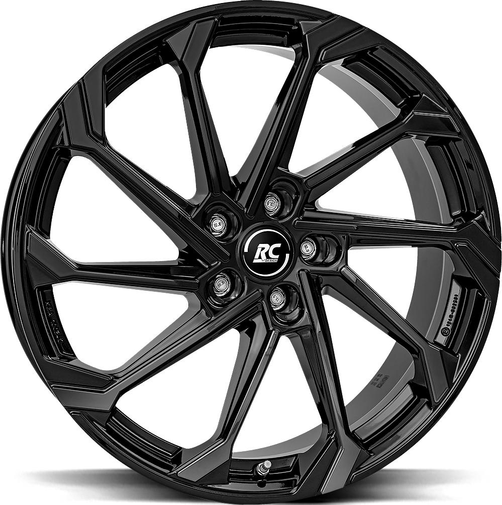 BROCK RC36 SHINY BLACK 8x19 5/114.3 ET45 CB60.1