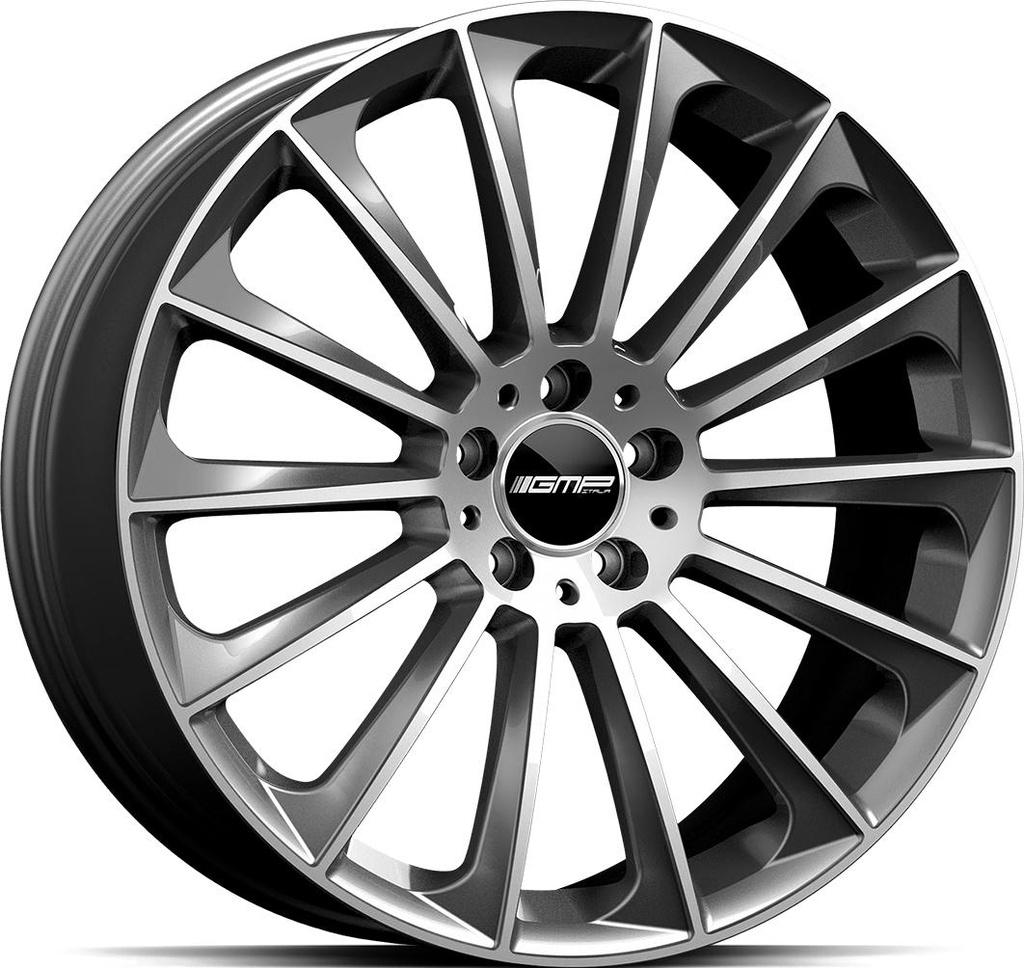 GMP STELLAR SILVER 8.5x20 5/112 ET23 CB66.6