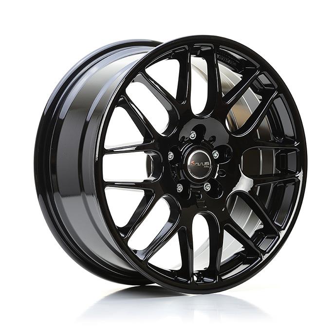 AVUS AC-MB4 BLACK 9x18 5/120 ET37 CB72.6