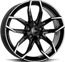 RIAL LUCCA DIAM BLACK POL 8x20 5/112 ET45 CB70.1