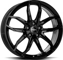RIAL LUCCA DIAM BLACK 8x18 5/114.3 ET50 CB67.1