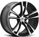 R-SERIES R3 BLACK POL 10x21 5/120 ET45 CB74.1