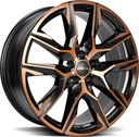 RONAL R71 JET BLACK COPPER MATT FRONT CU 9.5x21 5/112 ET37 CB66.5