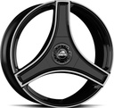 GMP A123 PIANO BLACK DIAM 9x20 5/108 ET40 CB75