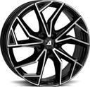ALUTEC ADX.02 DIAM BLACK POL 7x17 5/108 ET42 CB65.1