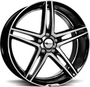BROCK B33 BLACK FULL POL 8x18 5/112 ET45 CB66.6