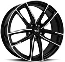 BROCK B38 BLACK FULL POL 8x20 5/114.3 ET50 CB72.6