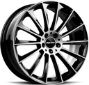GMP STELLAR BLACK DIAM 8.5x19 5/112 ET45 CB66.6