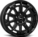 BROCK B45 SATIN BLACK MATT 8x20 5/160 ET50 CB65.1