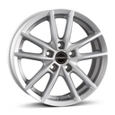 BORBET W CRYSTAL SILV 6x15 5/100 ET43 CB57.1