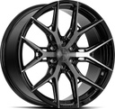 VOSSEN HF6.4 TINTED GLOSS BLACK 9x18 6/139.7 ET0 CB106.1