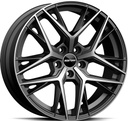 GMP LUNICA MATT ANTHRACITE DIAM 7.5x19 5/114.3 ET45 CB73.1