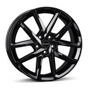 BORBET N BLACK GLOSS 7.5x18 5/112 ET49 CB66.5