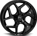 RIAL SALENTO DIAM BLACK 8x18 5/108 ET45 CB70.1