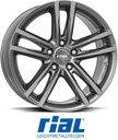 RIAL X10X METAL GREY 9x19 5/120 ET37 CB74.1