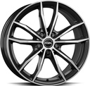 RIAL X12 DIAM BLACK POL 8x19 5/112 ET45 CB57.1