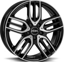 RIAL M14 DIAM BLACK POL 7.5x18 5/112 ET52 CB66.5