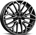 GMP MATERIA BLACK DIAMOND 8x19 5/114.3 ET45 CB73.1