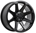 STATUSFÄLGAR D05 FLATBLACK. 8x18 6/120-130 ET48 CB84.1